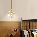 1 Light Mini Crystal Small Pendant Light