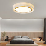 Circular Pleated Nordic Ceiling Light Li001940
