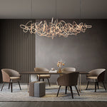 Irregular Led Chandelier Ha084934