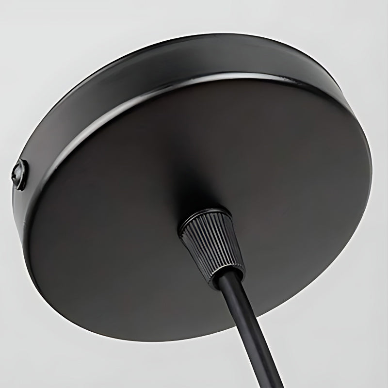 Black Small Iron Cage Pendant Light Li002605