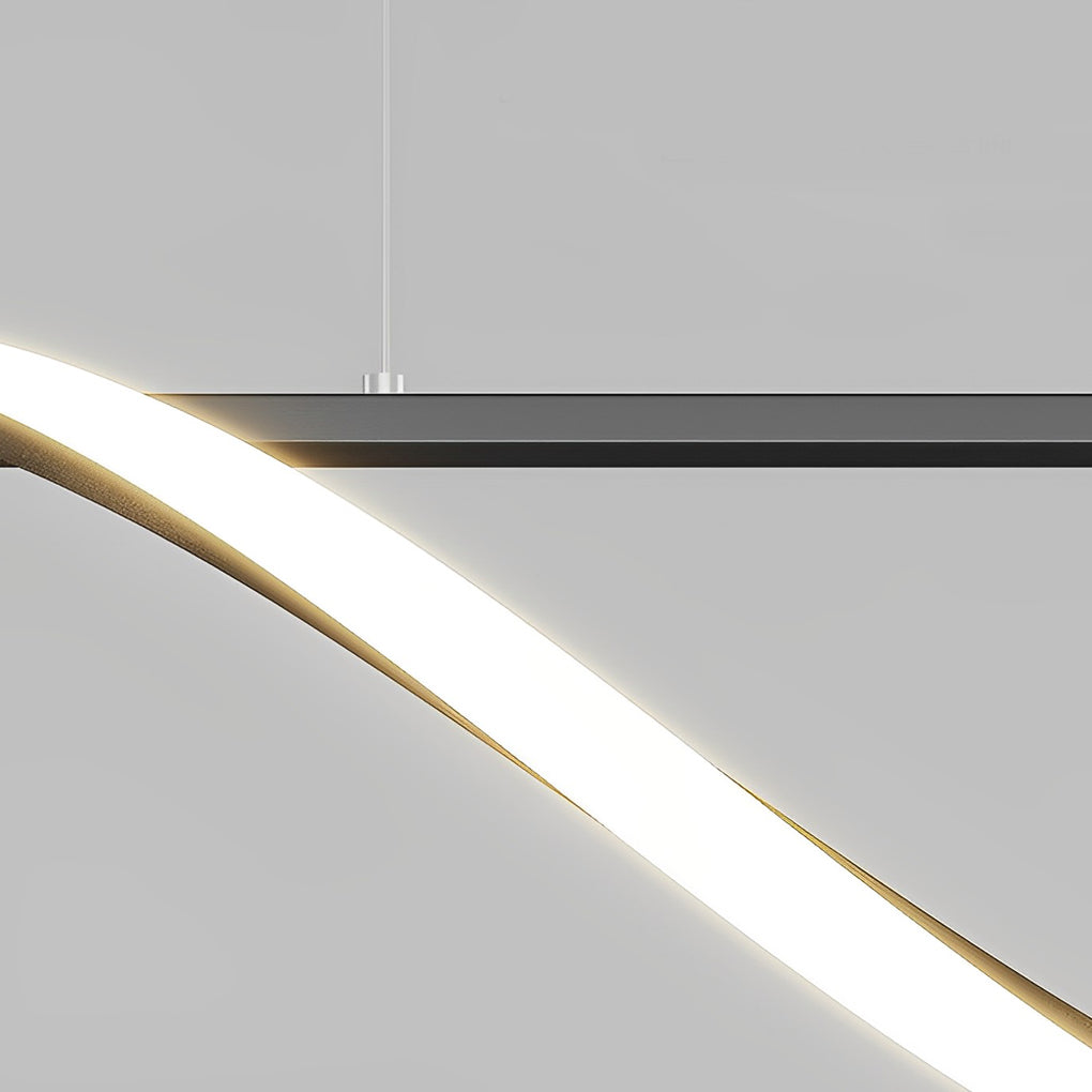 Long Waves Dining Room Chandelier Ha098563