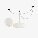 Washi Paper Whimsy Pendant Lamp – Two-Tone Cloud Pendant Light