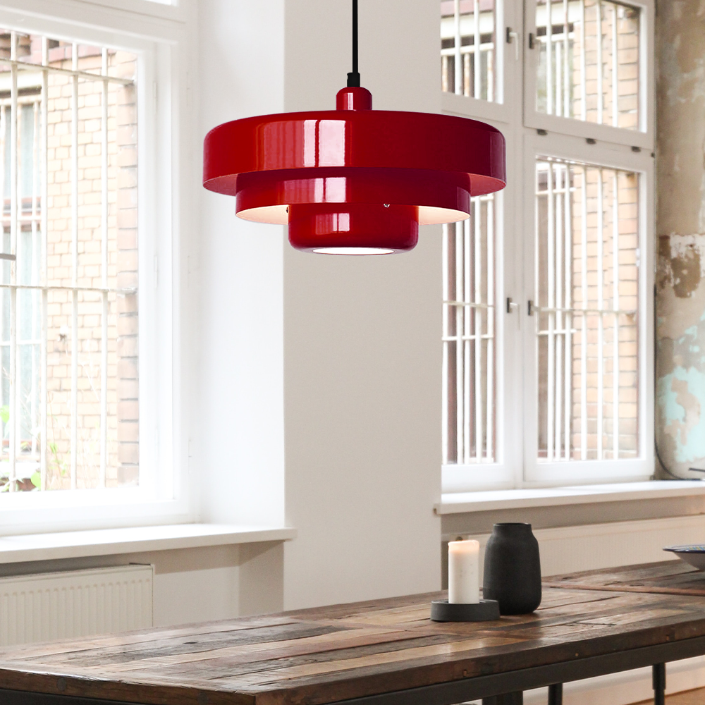Alloliving Creative Retro Orange Chandelier