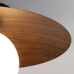 Minimalist Natural Timber Ceiling Lamp