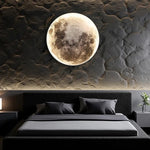 Modern Round Moon Wall Lamp