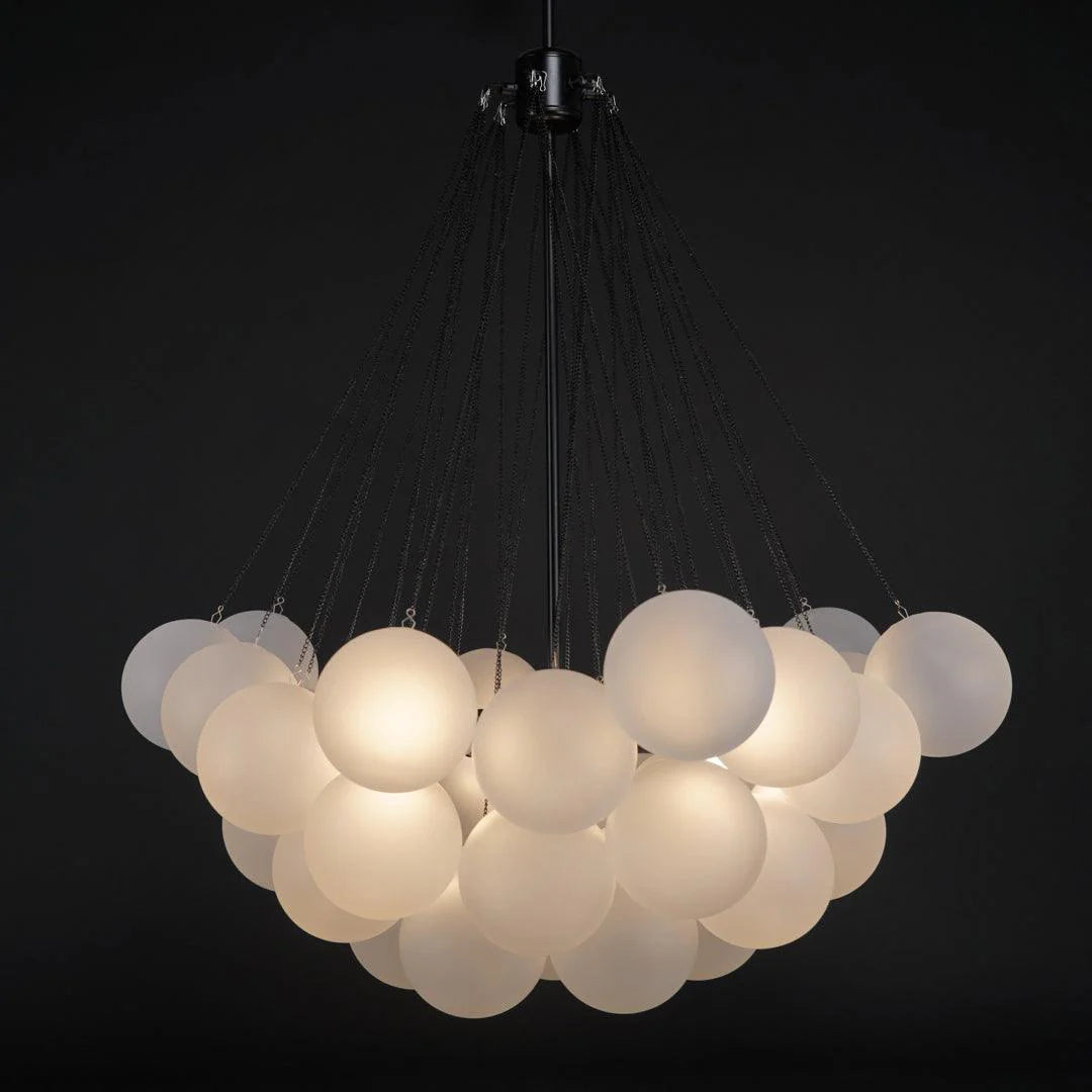 Aqua Sphere Chandelier