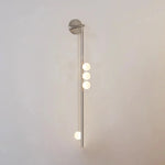 Elegant Brass Glass Wall Light