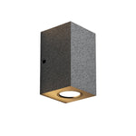 Terrazzo Outdoor Up and Down Wall Light in Black or White