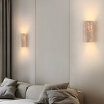 Travertine LED Wall Sconce with Up and Down Illumination
