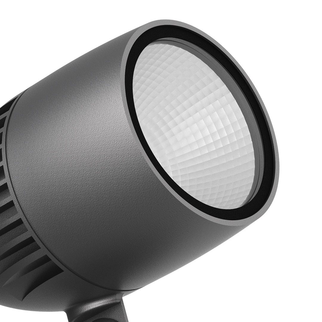 Minimalist Outdoor LED Spotlights with Adjustable Warm Light