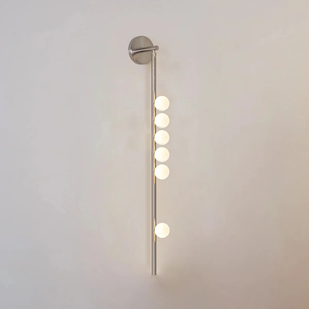 Elegant Brass Glass Wall Light