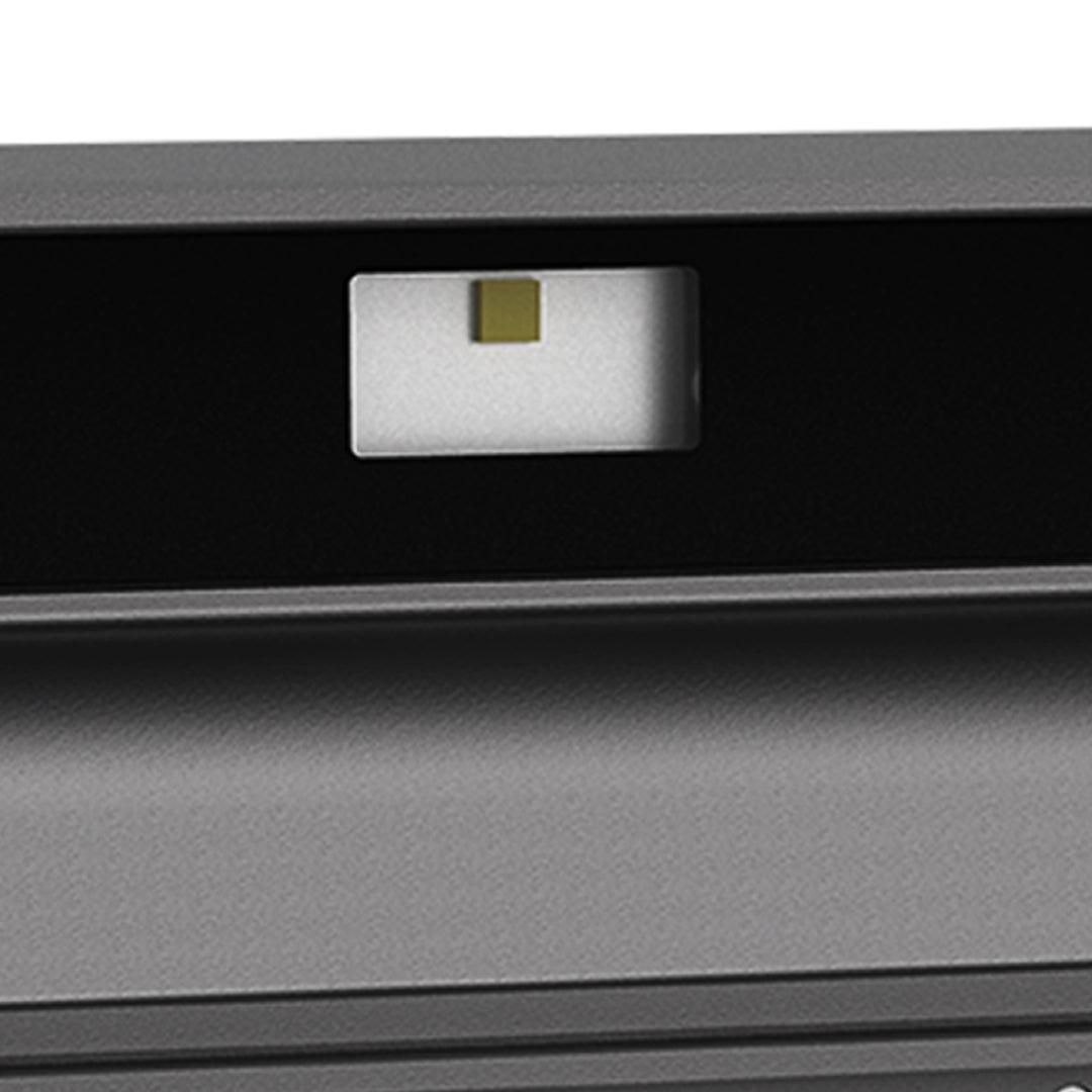 Nordic Minimalist Outdoor Up and Down Wall Light in Black Aluminum
