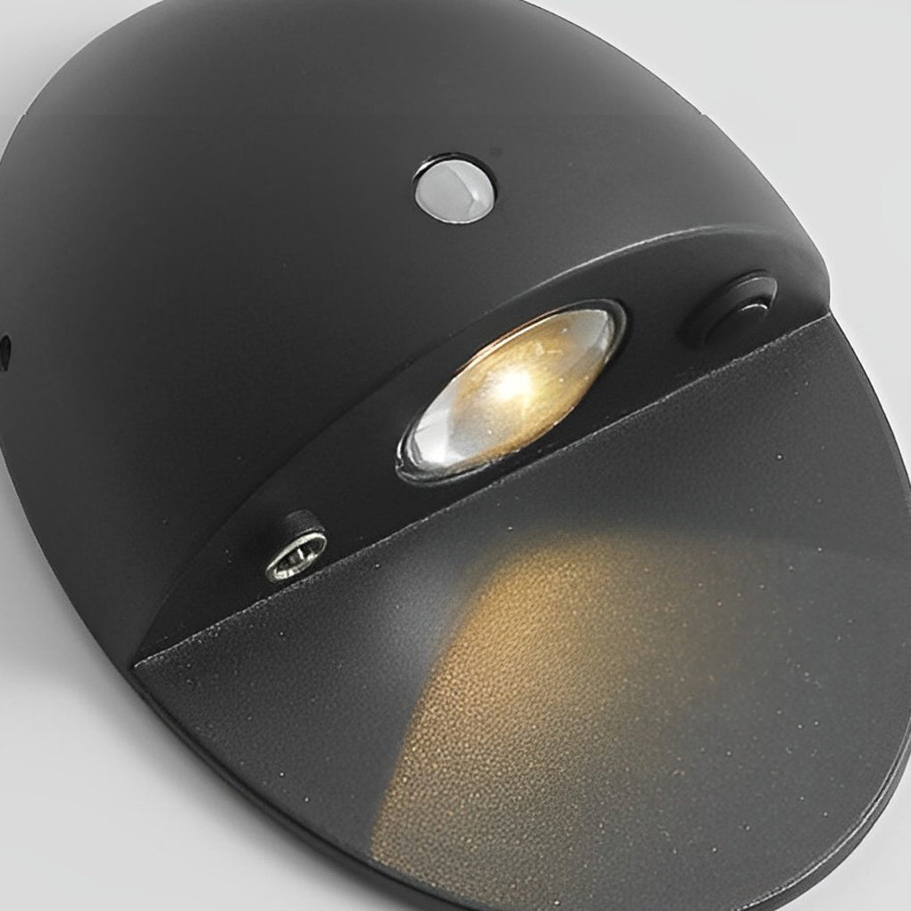 Oval Shape Usb Rechargeable Wall Lamp Ha082560