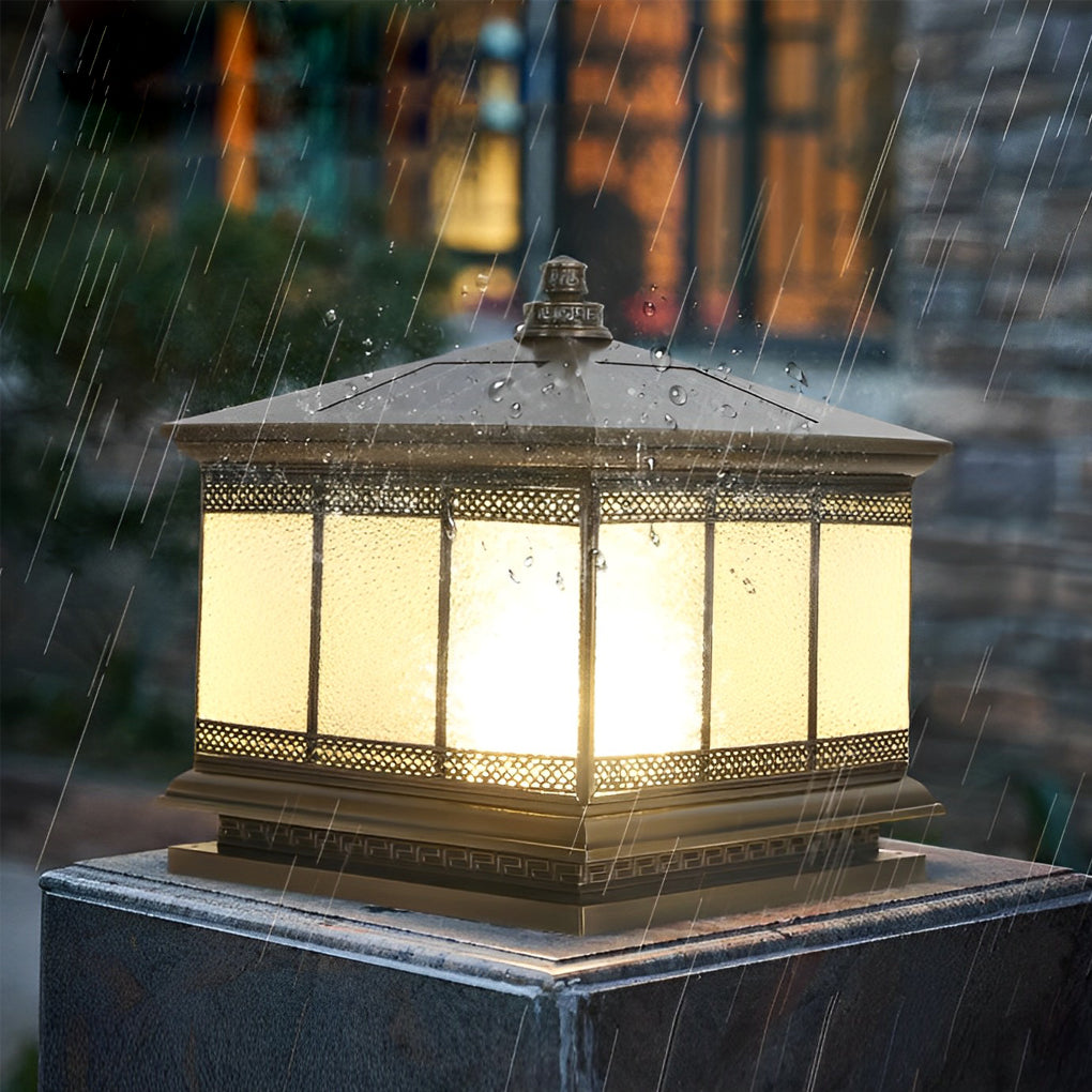 Intelligent Solar Fence Post Light Ha085190