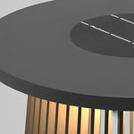 Round Solar Outdoor Lantern Ha088201