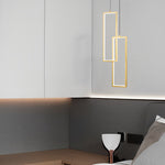 Mini Rectangular Pendant Light Ha082599