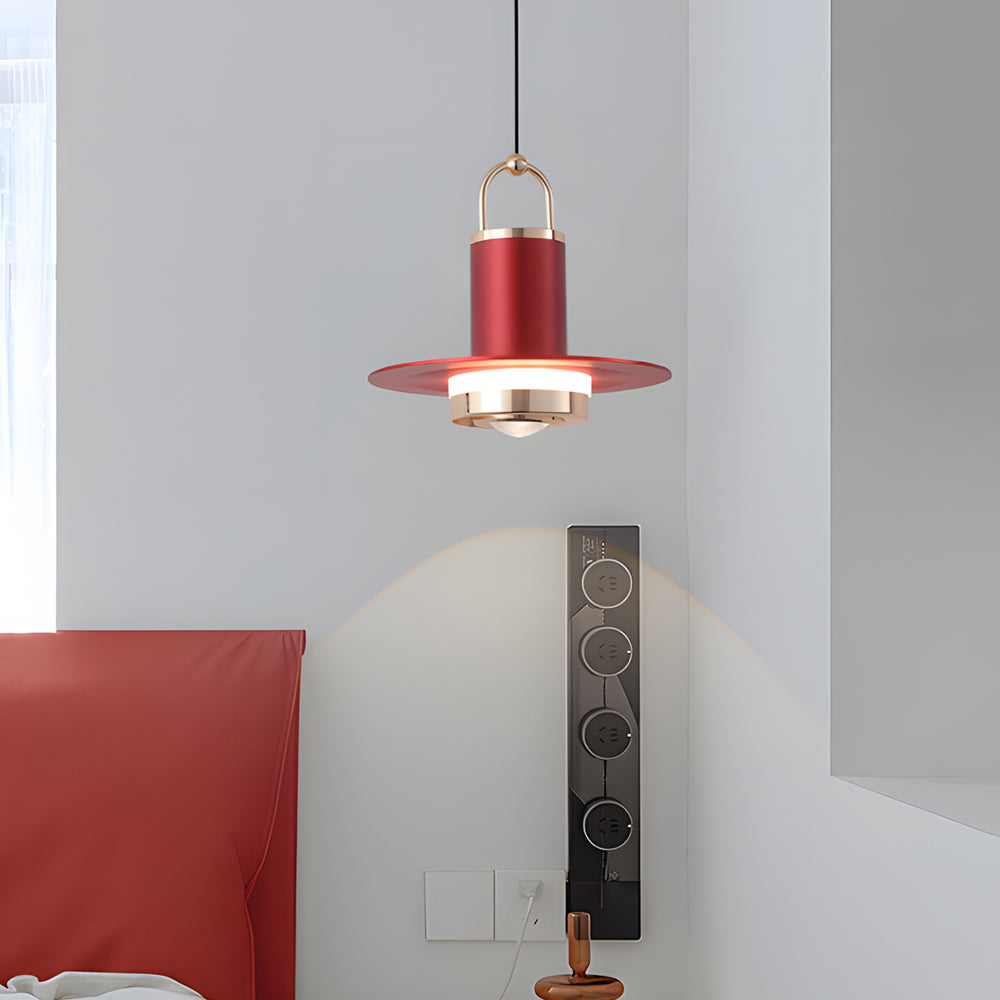 Small Simple Creative Metal Glass Led Nordic Hanging Lights Pendant Lamp Li002769