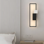 Rectangular Three Color Light Led Nordic Wall Light Fixture Wall Lamp