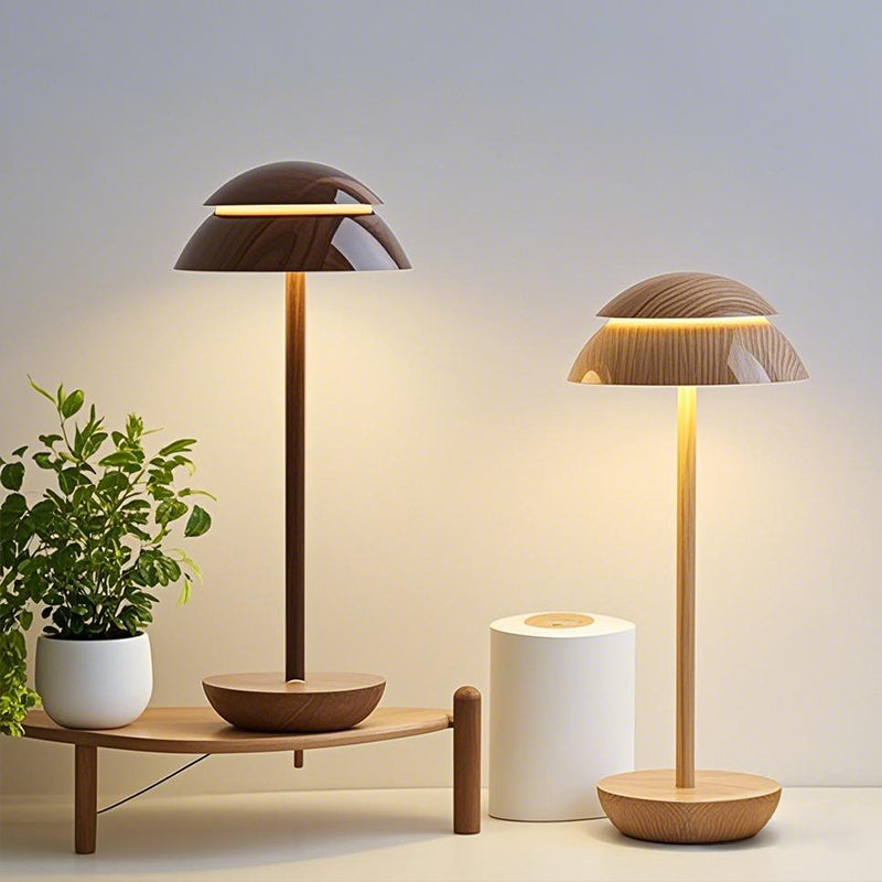 Creative Double Layer Dome Table Lamp