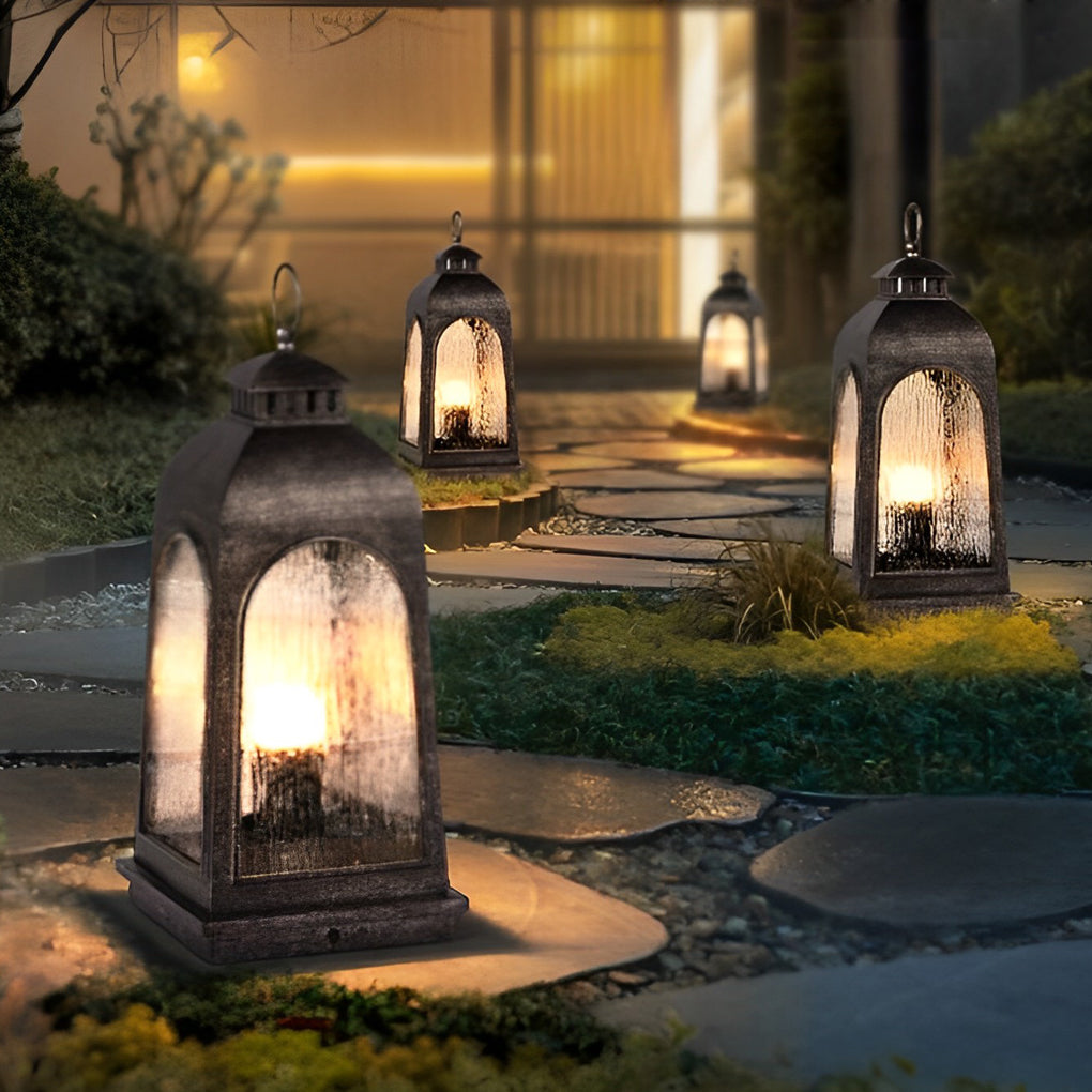 Metal Portable European Style Outdoor Floor Lamp Li002342