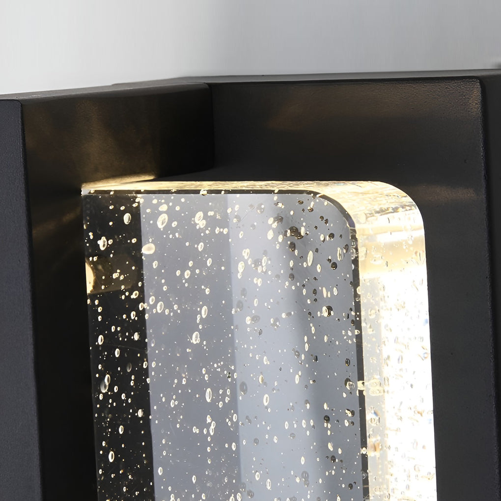 Crystal Waterproof Outdoor Wall Lamp