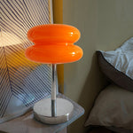 Usb Glass Burger Creative Warm Light Modern Table Lamp