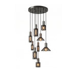 Cement Mesh Pendant Light – Industrial Designer Hanging Lamp