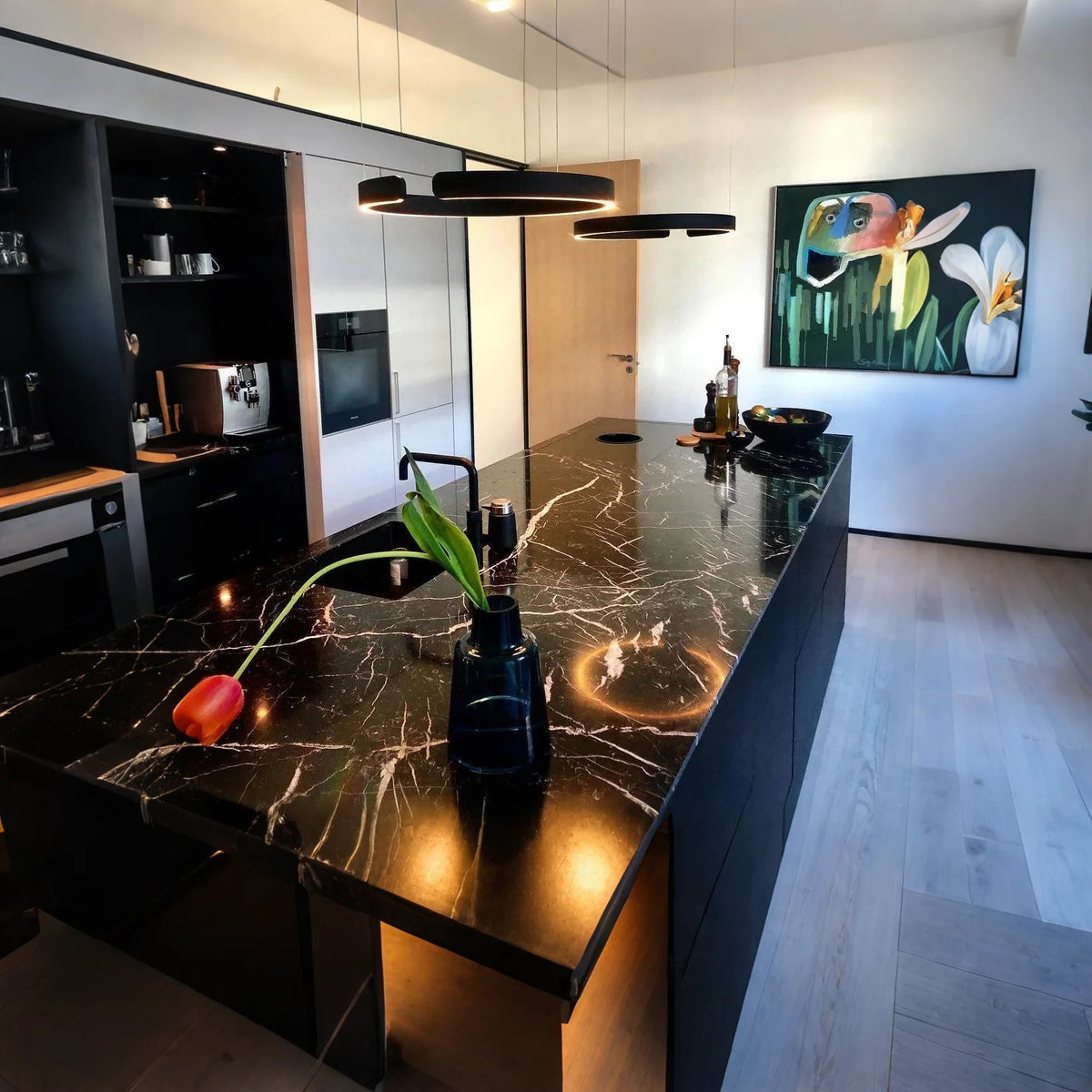 Modern Simple Ring Chandelier