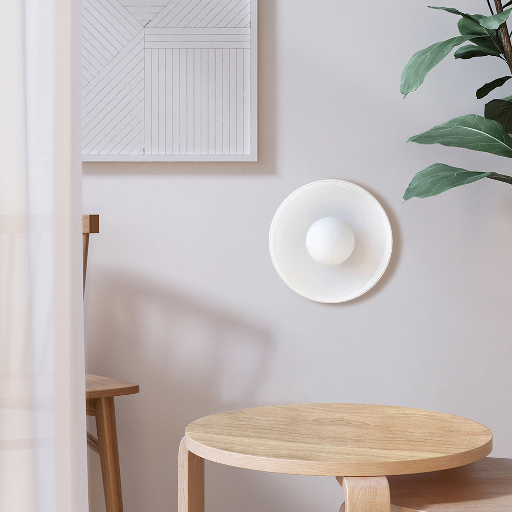 Modern Round Flush Mount Ceiling Light