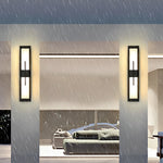 Black Modern Outdoor Wall Lamp Li002111