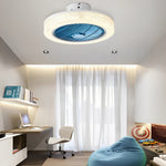 Round Modern Bladeless Ceiling Fans Lights Li002234