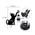 Iron Waterproof Black Solar Lights Li002674