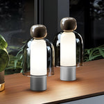 Humanoid Accent Table Lamp Battery Operated Led