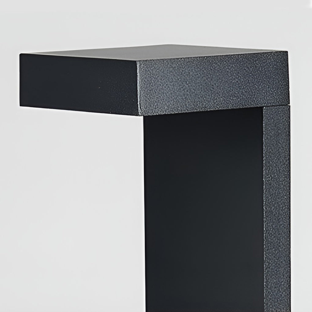 Modern Rectangular LED Pathway Lights for Garden Walkways – 10W, IP65 Waterproof, Black Aluminum
