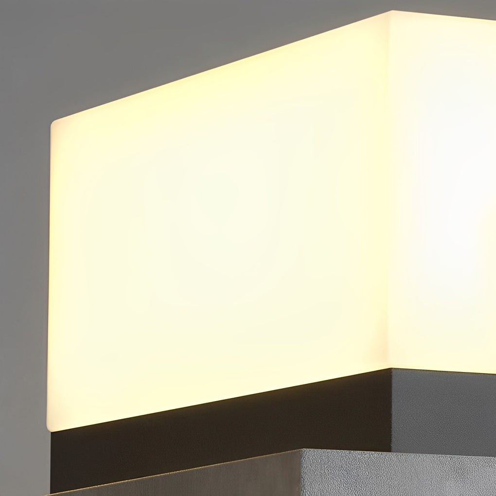 Square Solar Post Caps Light Ha091711