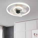Circular Stepless Dimming Ceiling Fan Light