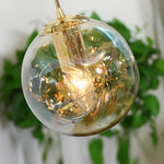 Glass Globes Shade Chandelier Ha095051