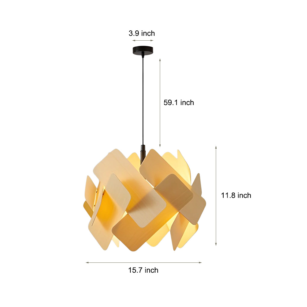 Lumina Acrylic Pendant Light – Modern Nordic Hanging Chandelier