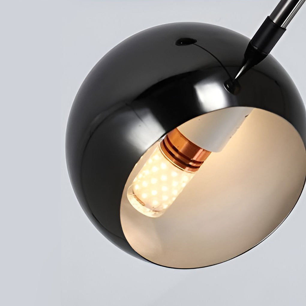 Geometric Linear Electroplating Chandelier Hanging Ceiling Lights