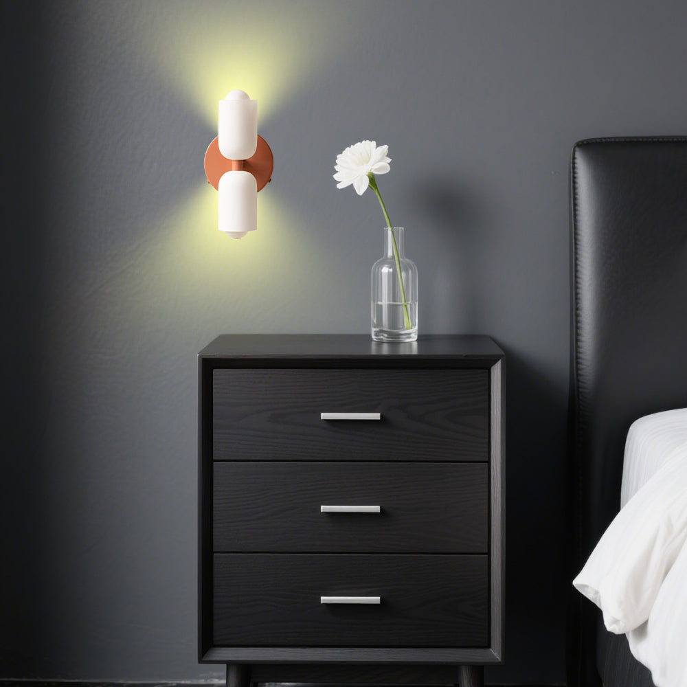 Creative Candle Shape Double Head Wall Lamp
