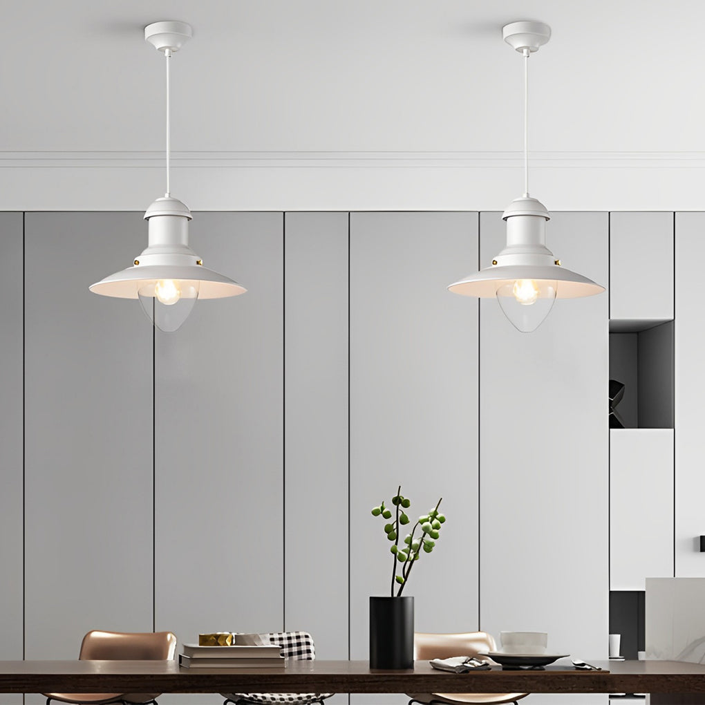 Round Retro Small Pendant Light Ha084471