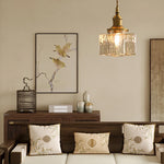 Alloliving Modern Retro Glass Pendant Lamp