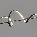 Aurelia 360° Rotating LED Chandelier — Nordic Modern Pendant Light for Dining and Living Spaces