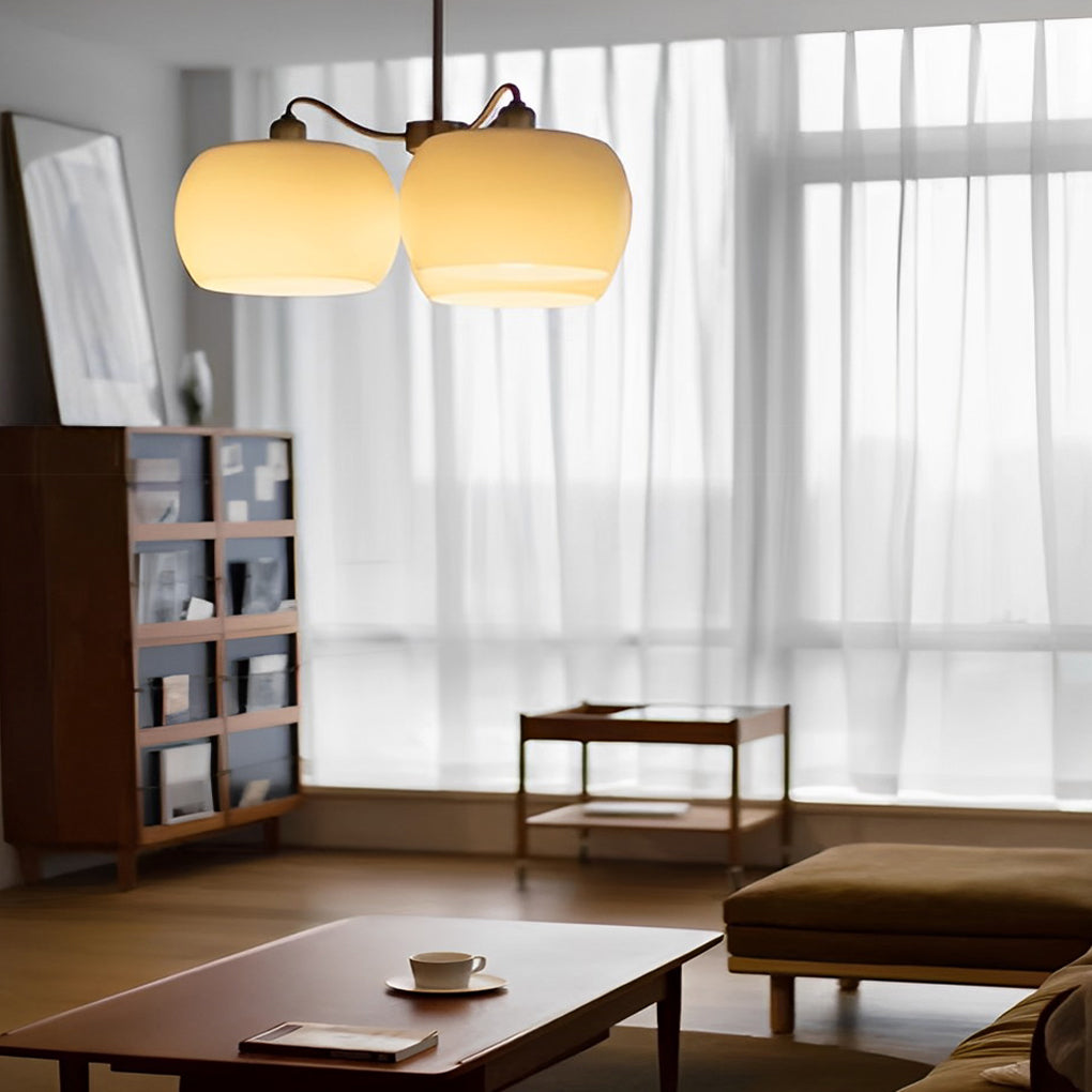 White Vintage Pendant Light Li001926