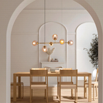 Modern Glass Orb Pendant Light