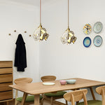 Retro Terrazzo Concrete Nordic Pendant Light Ha080859