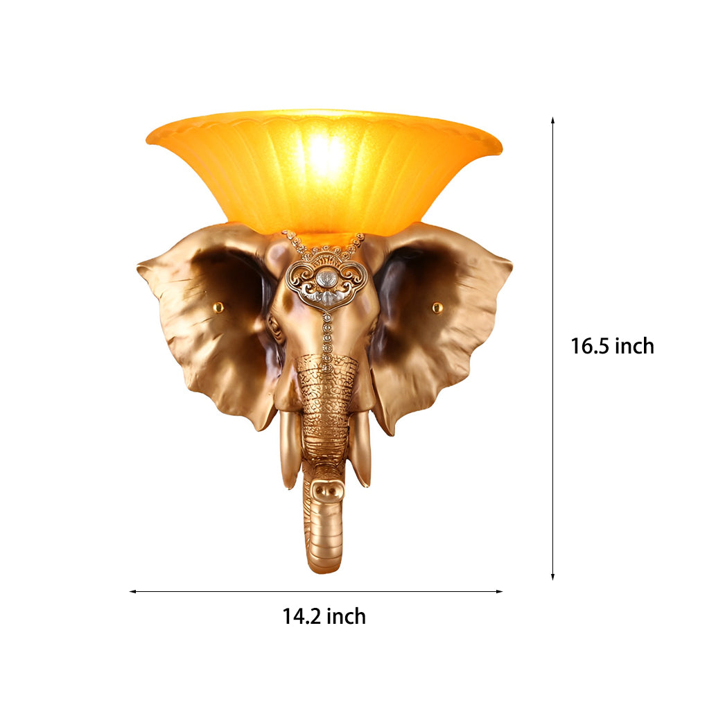 Elephant Shape Wall Sconces Ha092194