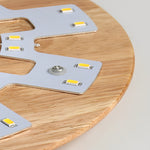 Creative Led Wood Nordic Bedside Wall Lamp Wall Sconce Ha080284