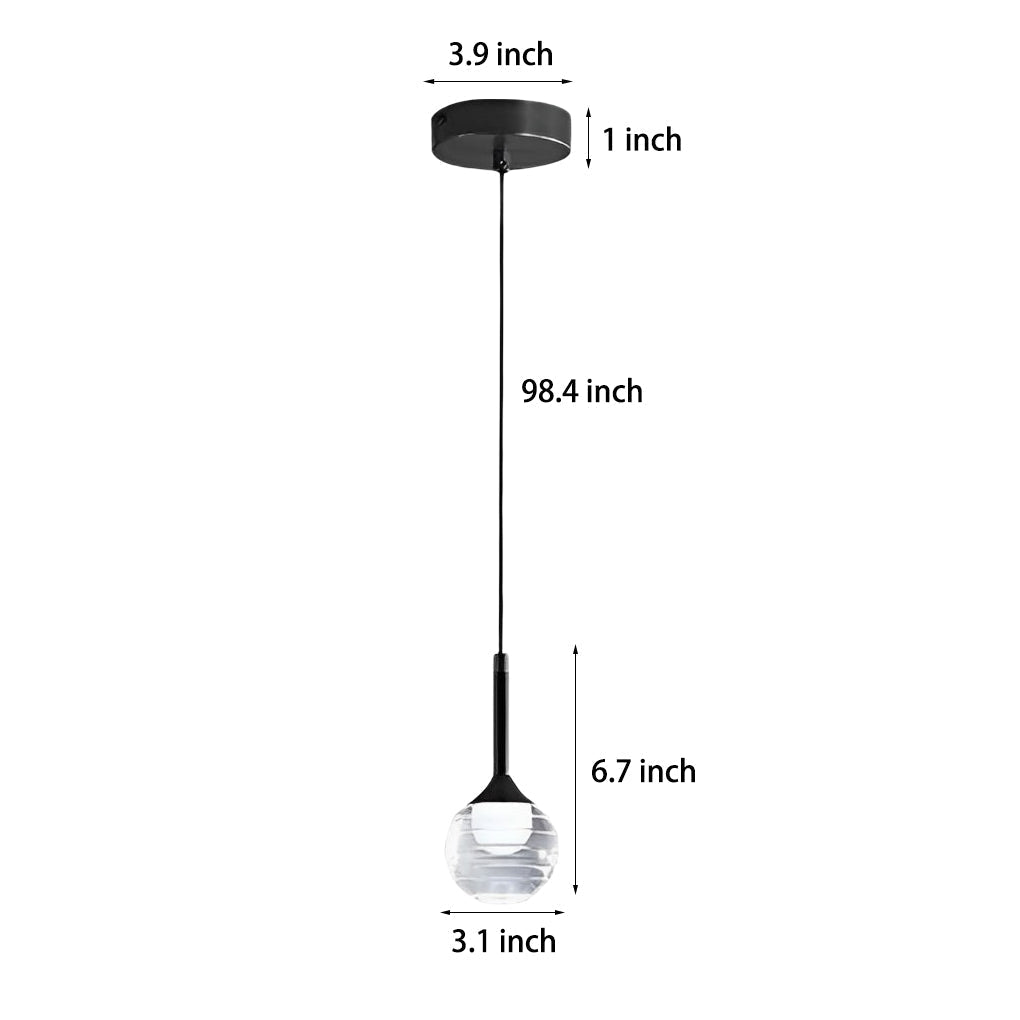 Simple Ball Luxury Nordic Pendant Light Li002482