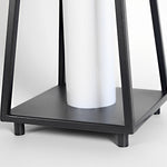 Portable Black Outdoor Floor Lamp Ha080001